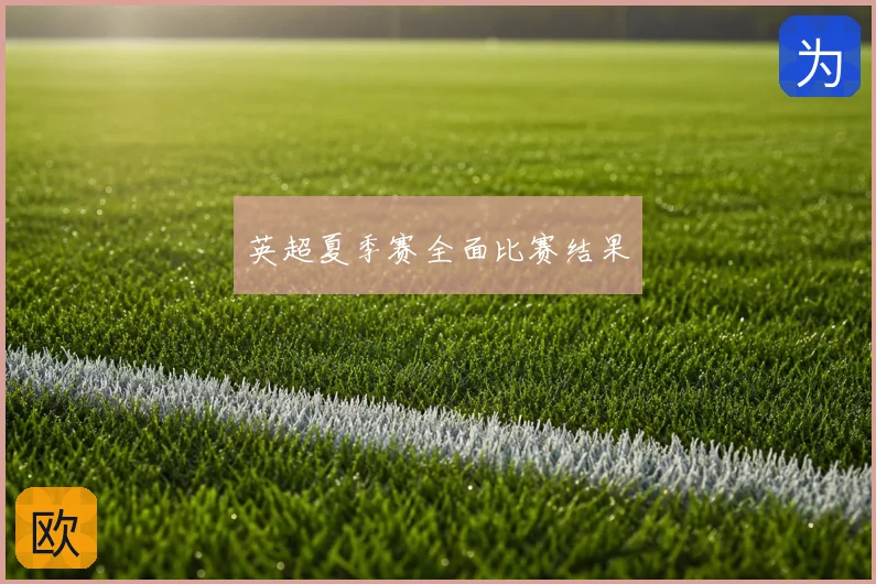 英超夏季赛全面比赛结果